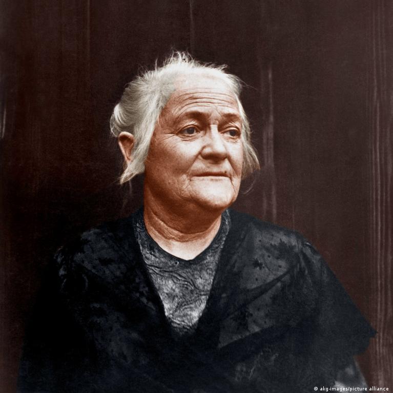 Retrato de Clara Zetkin